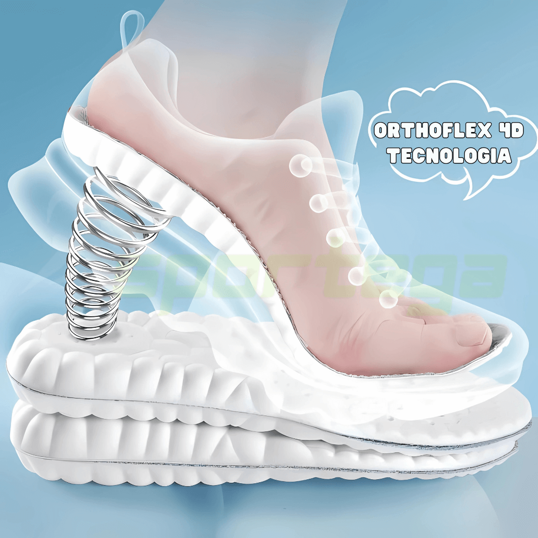 OrthoFlex 4D – Acabe com Dores nos Pés e Caminhe com Conforto!