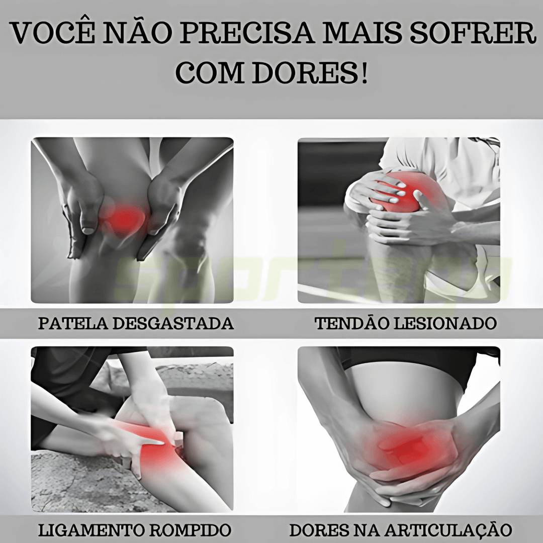 JoelhoComfort - Joelheira Ortopédica de Compressão (COMPRE 1 LEVE 2)!