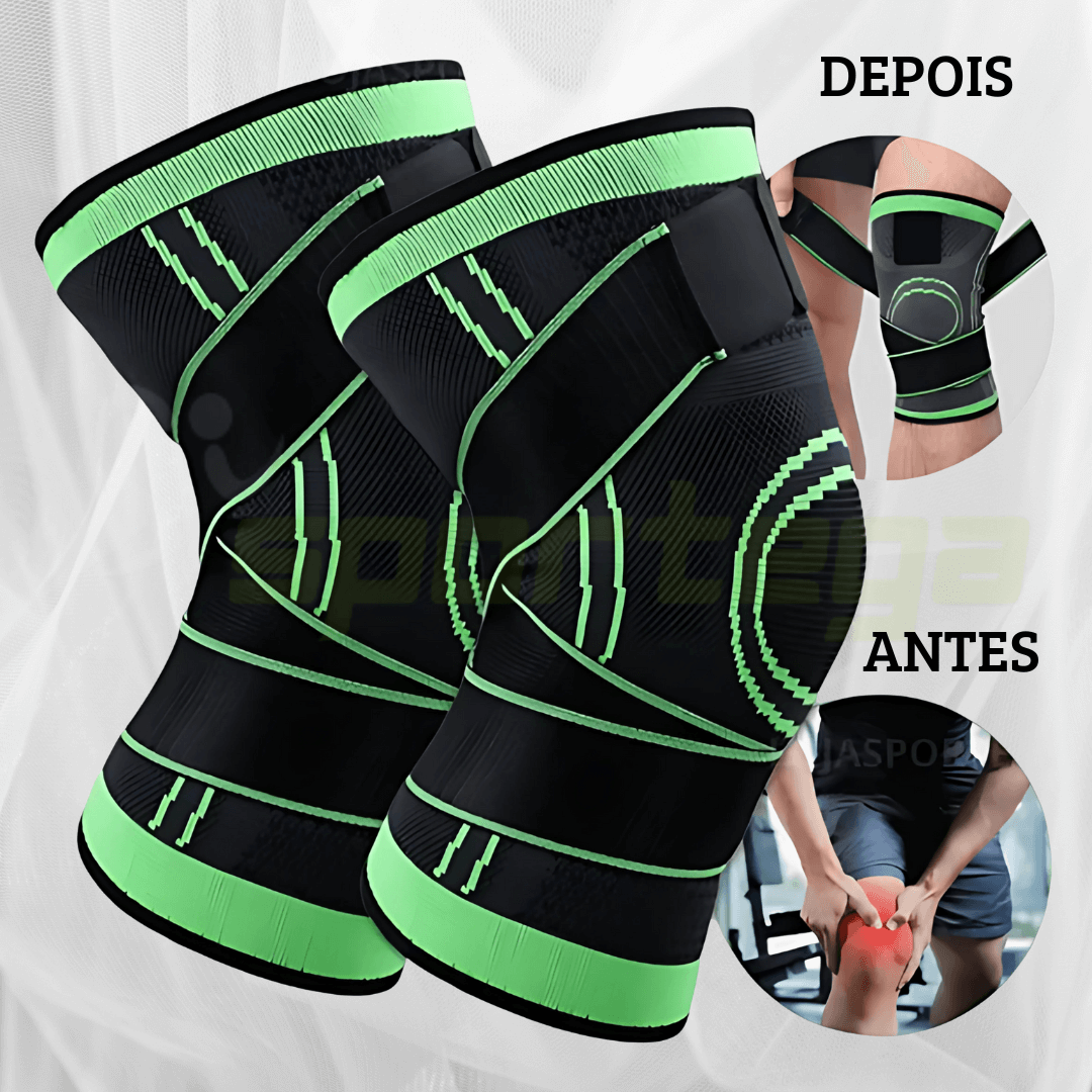 JoelhoComfort - Joelheira Ortopédica de Compressão (COMPRE 1 LEVE 2)!