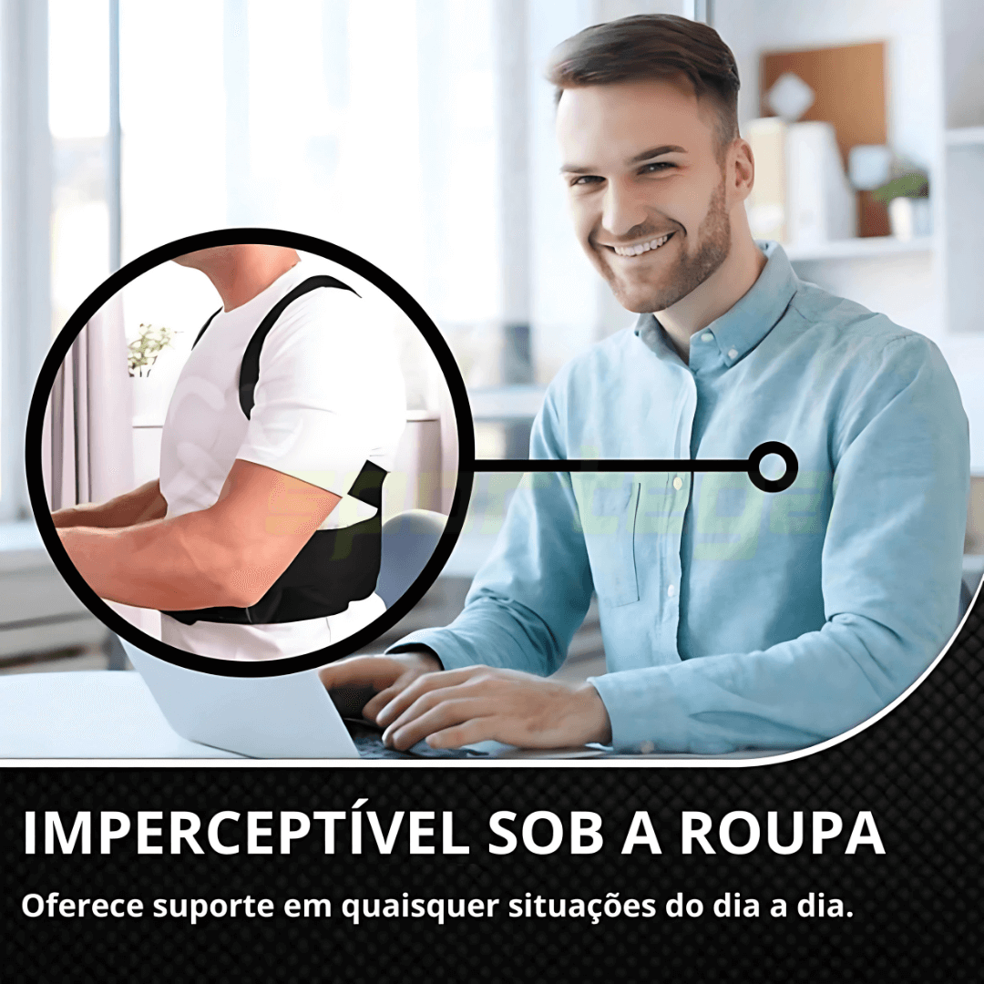 PostureEase - 60% OFF HOJE! Compre 2 e Pague Apenas 1 + Frete Grátis!