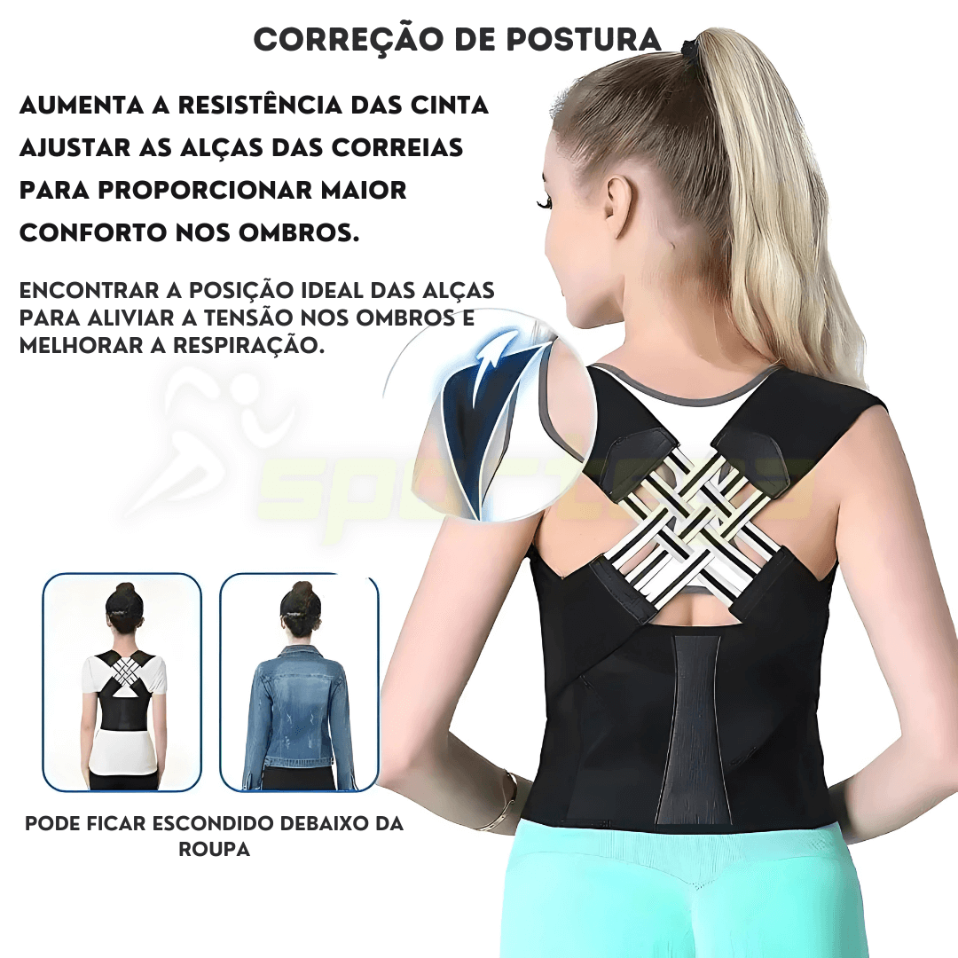 PostureEase - 60% OFF HOJE! Compre 2 e Pague Apenas 1 + Frete Grátis!