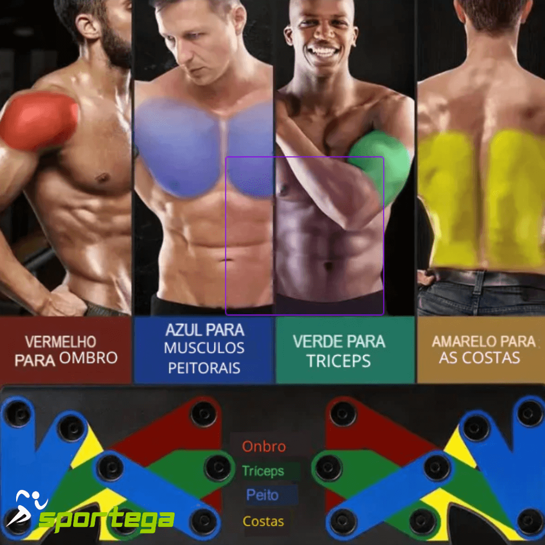 PowerFit - Prancha de Flexão 14 em 1