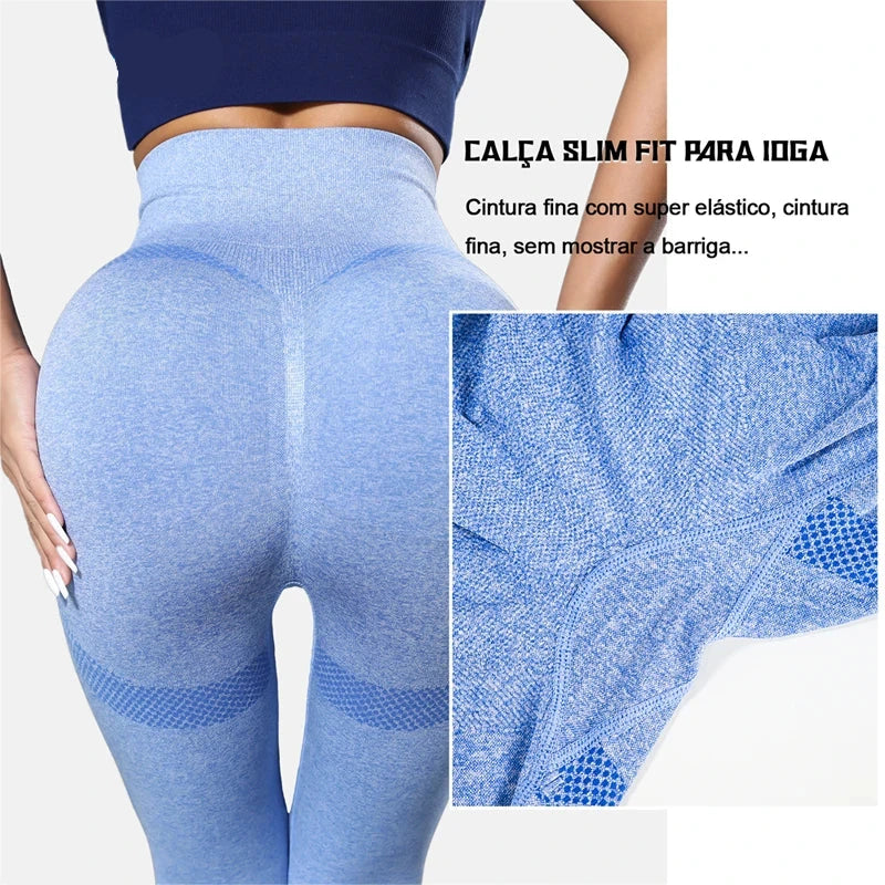 Calça Legging Feminina Ginástica Yoga