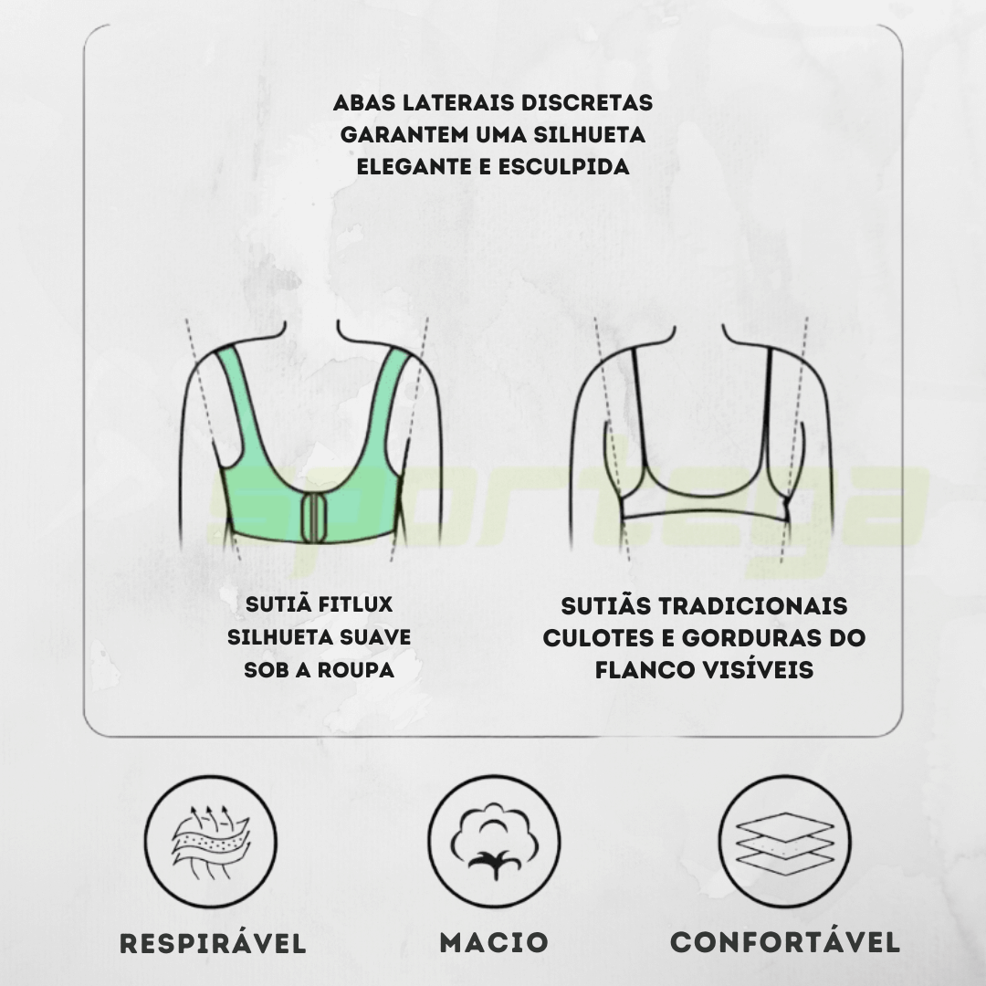 FitLux – O Sutiã Modelador que Valoriza Seu Corpo com Conforto!