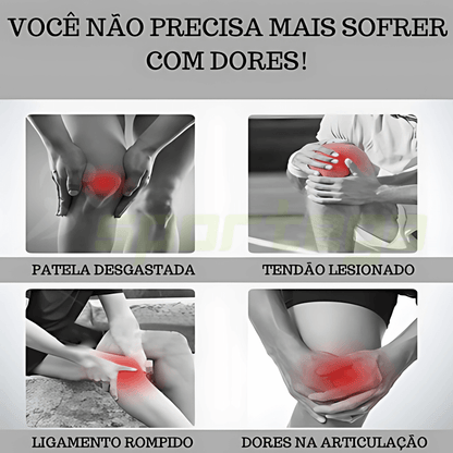 JoelhoComfort - Joelheira Ortopédica de Compressão  (COMPRE 1 LEVE 2)!