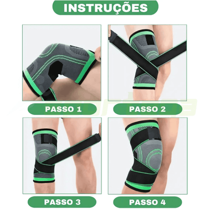 JoelhoComfort - Joelheira Ortopédica de Compressão  (COMPRE 1 LEVE 2)!