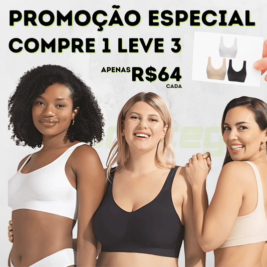 FitLux – O Sutiã Modelador que Valoriza Seu Corpo com Conforto!