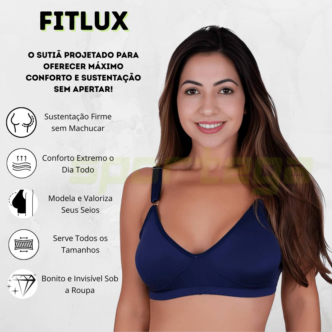 FitLux – O Sutiã Modelador que Valoriza Seu Corpo com Conforto!