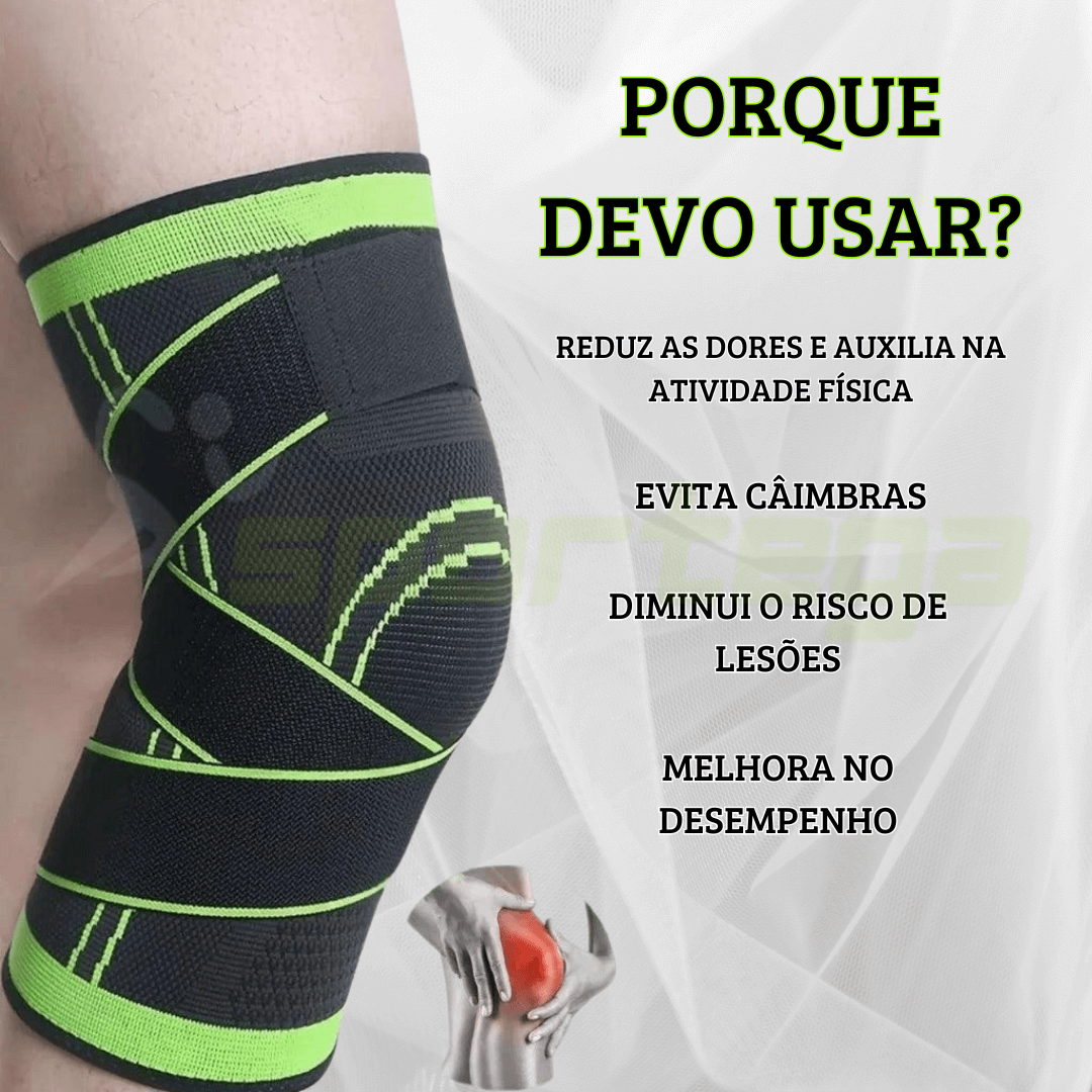 JoelhoComfort - Joelheira Ortopédica de Compressão  (COMPRE 1 LEVE 2)!