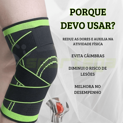 JoelhoComfort - Joelheira Ortopédica de Compressão  (COMPRE 1 LEVE 2)!