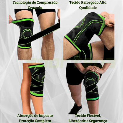 JoelhoComfort - Joelheira Ortopédica de Compressão  (COMPRE 1 LEVE 2)!