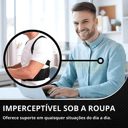 PostureEase - 60% OFF HOJE! Compre 2 e Pague Apenas 1 + Frete Grátis!