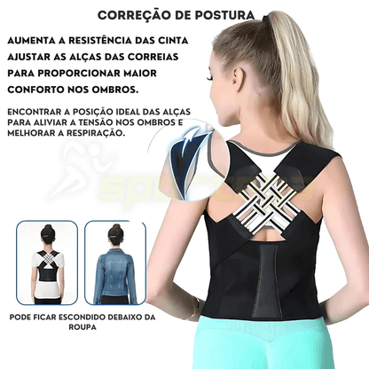 PostureEase - 60% OFF HOJE! Compre 2 e Pague Apenas 1 + Frete Grátis!