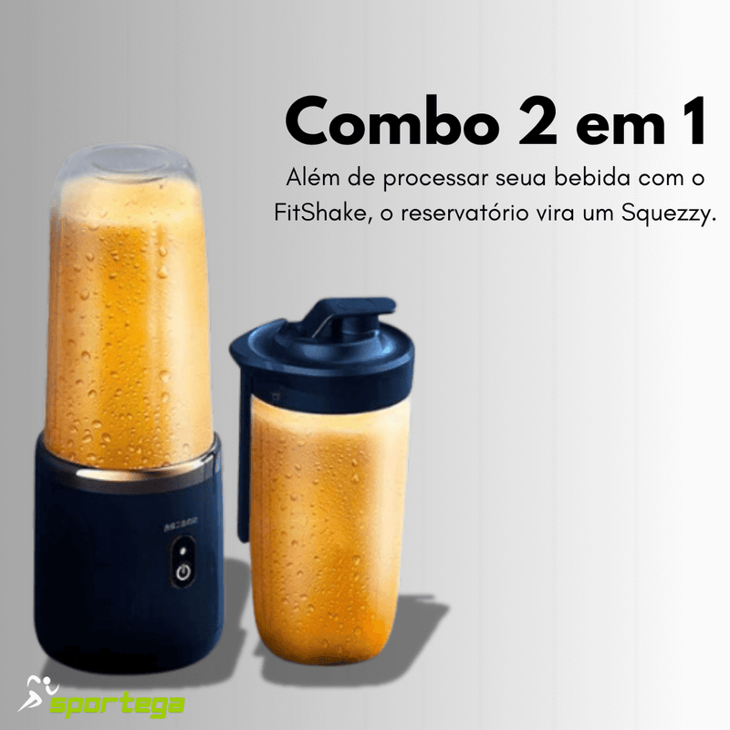 FitShake - Mini Lidificador Potente e Portátil (60% DE DESCONTO + Brinde Exclusivo)!