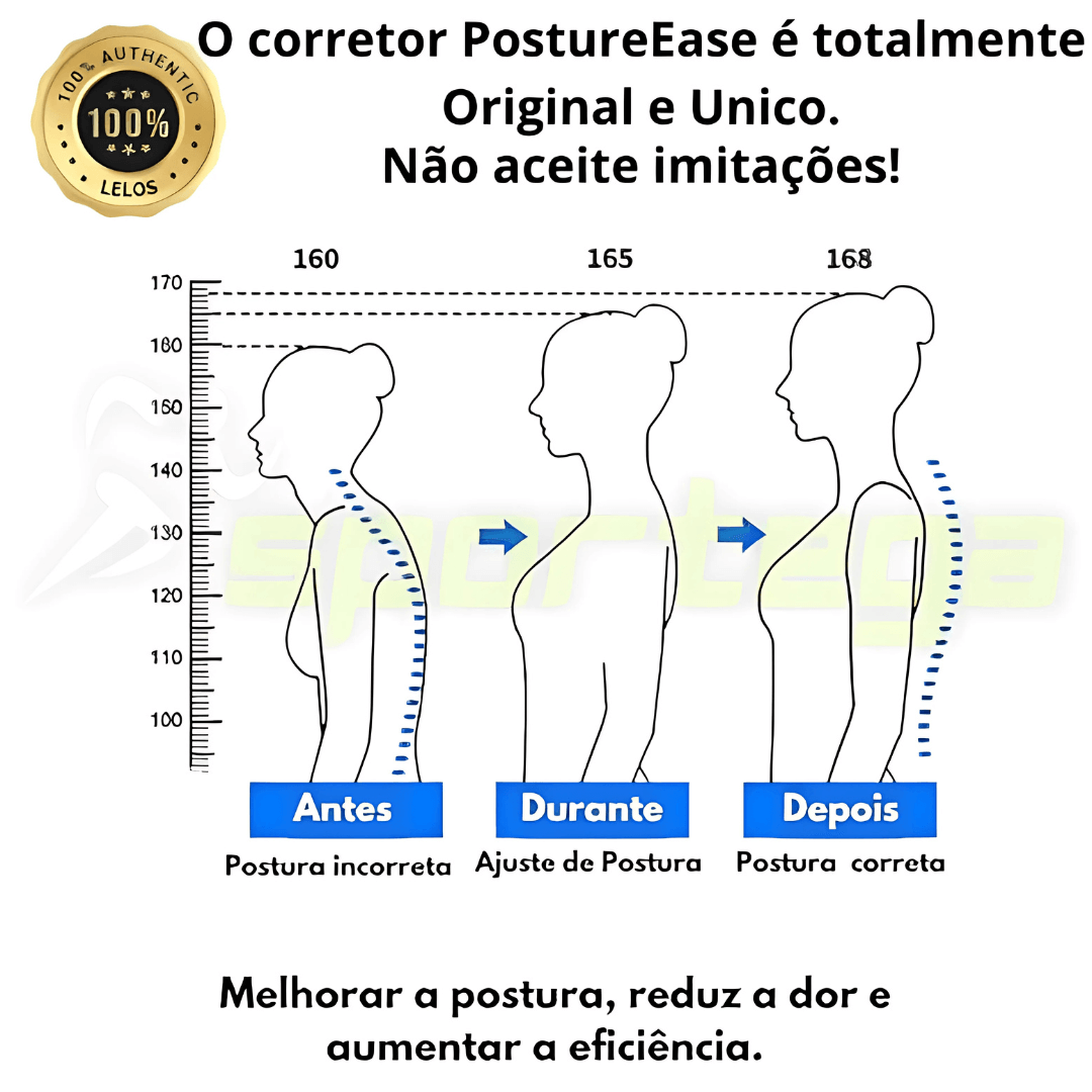 PostureEase - 60% OFF HOJE! Compre 2 e Pague Apenas 1 + Frete Grátis!