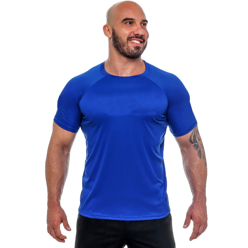 Camiseta Raglan Masculina Dry Fit