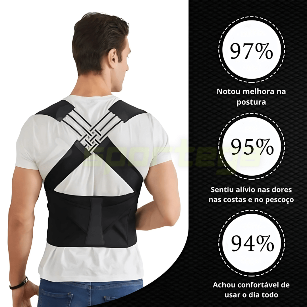 PostureEase - 60% OFF HOJE! Compre 2 e Pague Apenas 1 + Frete Grátis!