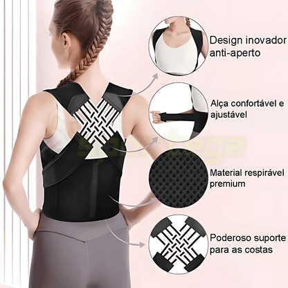 PostureEase - 60% OFF HOJE! Compre 2 e Pague Apenas 1 + Frete Grátis!