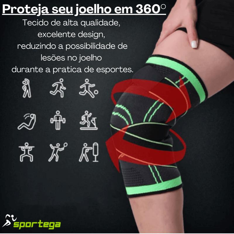 JoelhoComfort - Joelheira Ortopédica de Compressão  (COMPRE 1 LEVE 2)!