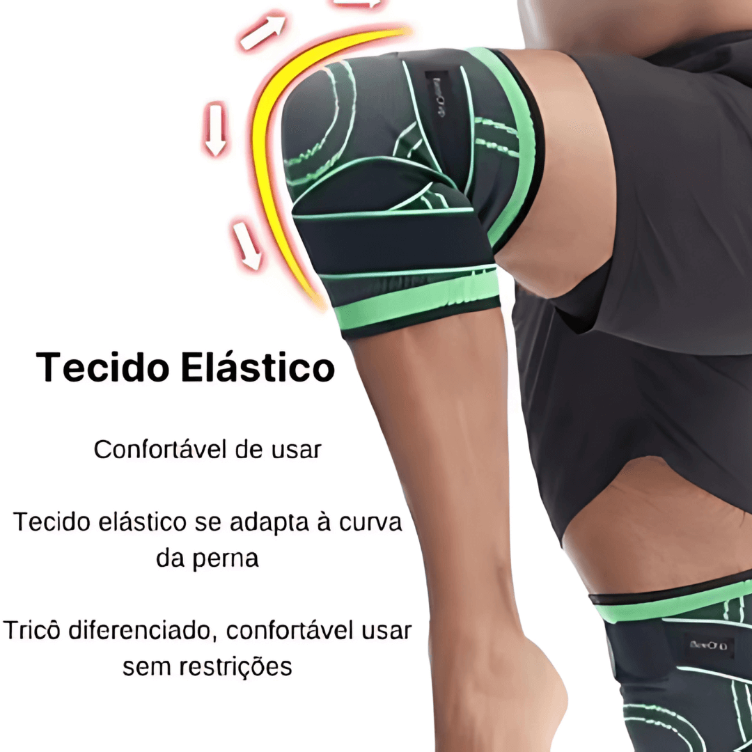 JoelhoComfort - Joelheira Ortopédica de Compressão  (COMPRE 1 LEVE 2)!