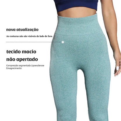 Calça Legging Feminina Ginástica Yoga
