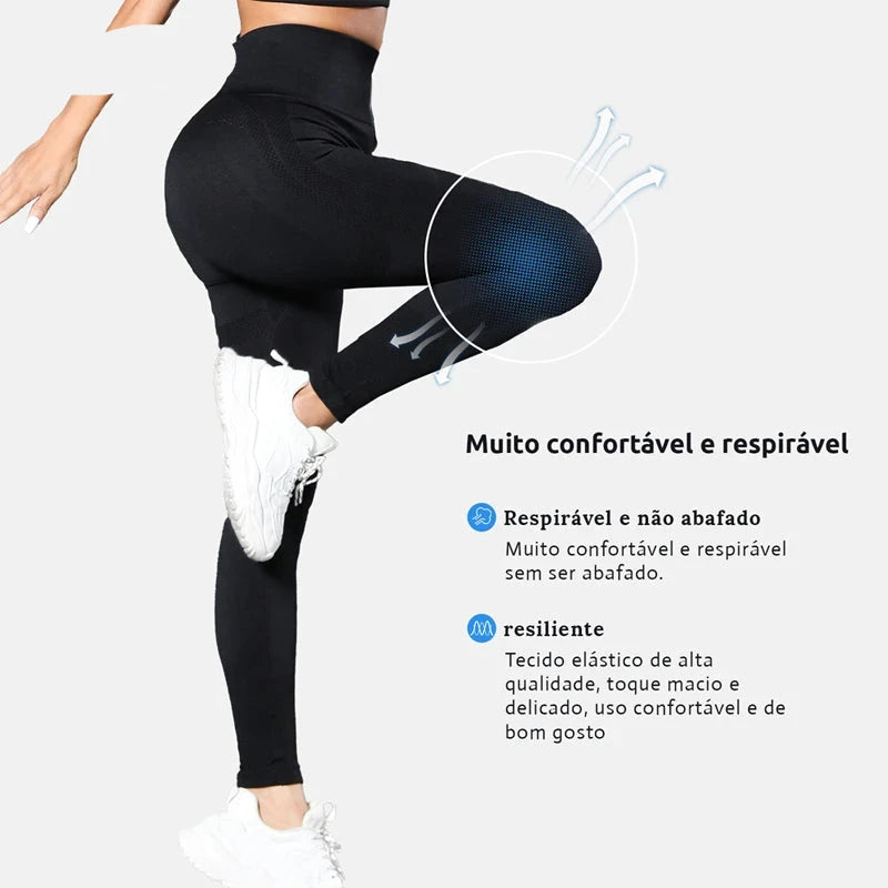 Calça Legging Feminina Ginástica Yoga