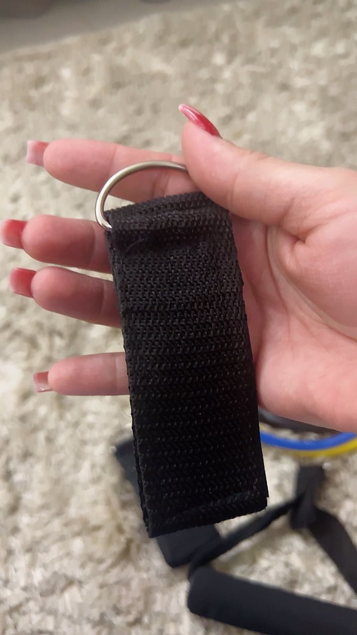 Conjunto de Faixa Elástica Esportiva 100 lbs resistência 150 kg