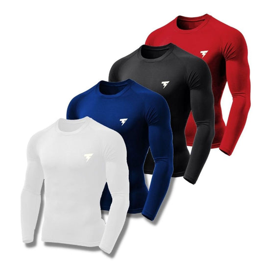 Kit de 4 Camisetas Térmicas UV50+: Conforto, proteção e desempenho