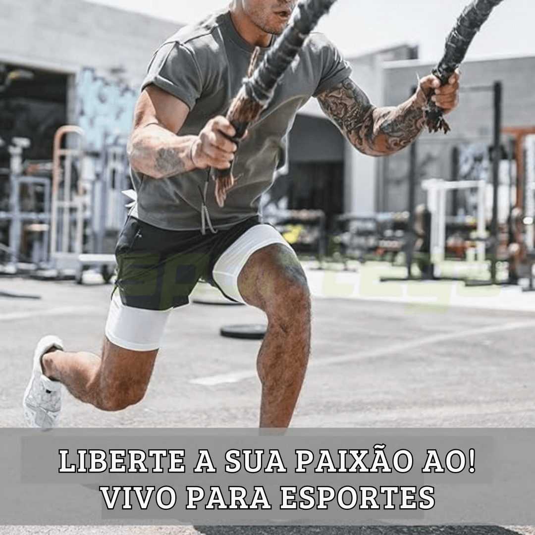 Shorts PowerFit 2 em 1 ( LEVE 3 PAGANDO 2! )